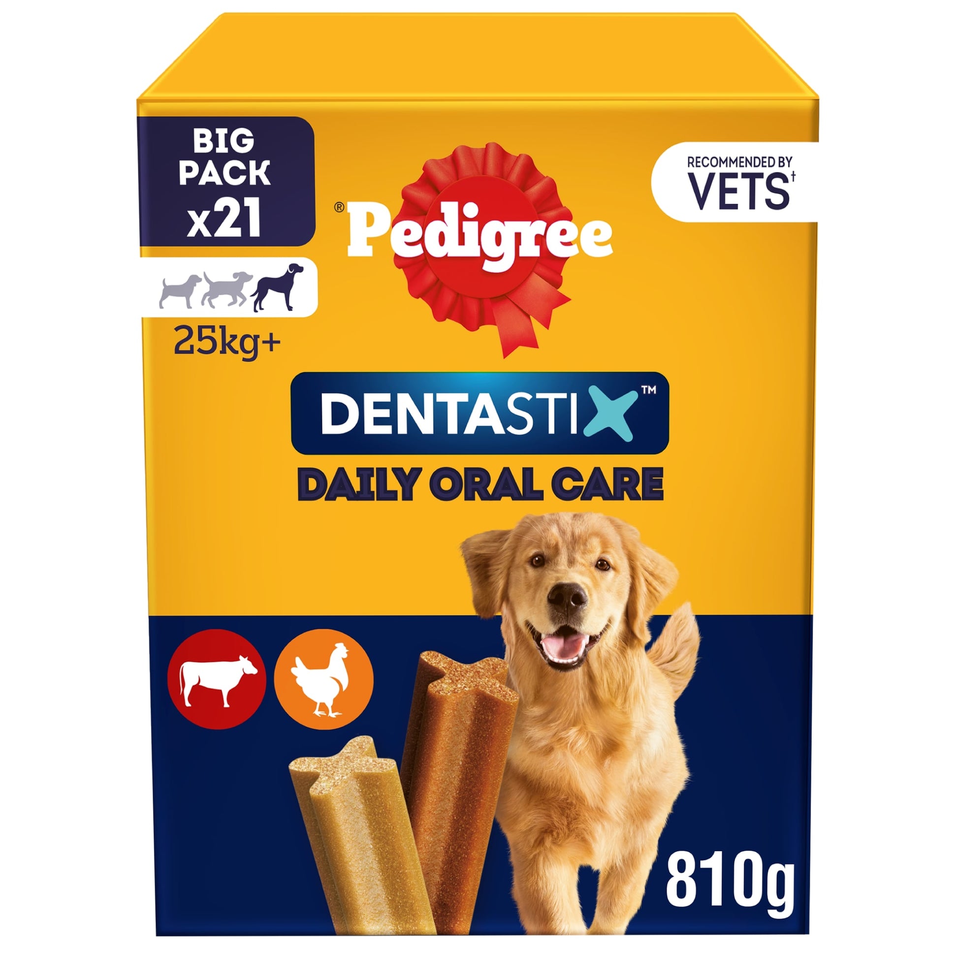 Pedigree Dentastix Daily Large Dog Treats 21 Dental Sticks — image 1