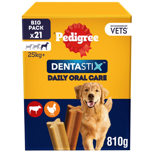 Pedigree Dentastix Daily Large Dog Treats 21 Dental Sticks — image 1