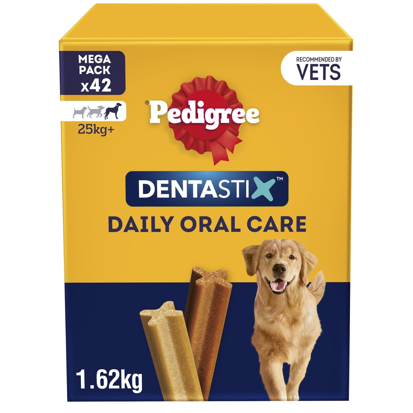Pedigree Dentastix Daily Large Dog Treats 42 Dental Sticks — image 1