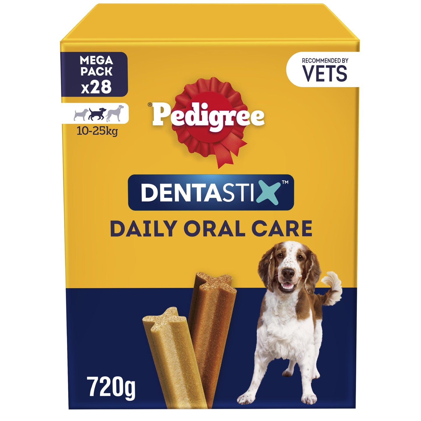 Pedigree Dentastix Daily Medium Dog Treats 28 Dental Sticks — image 1