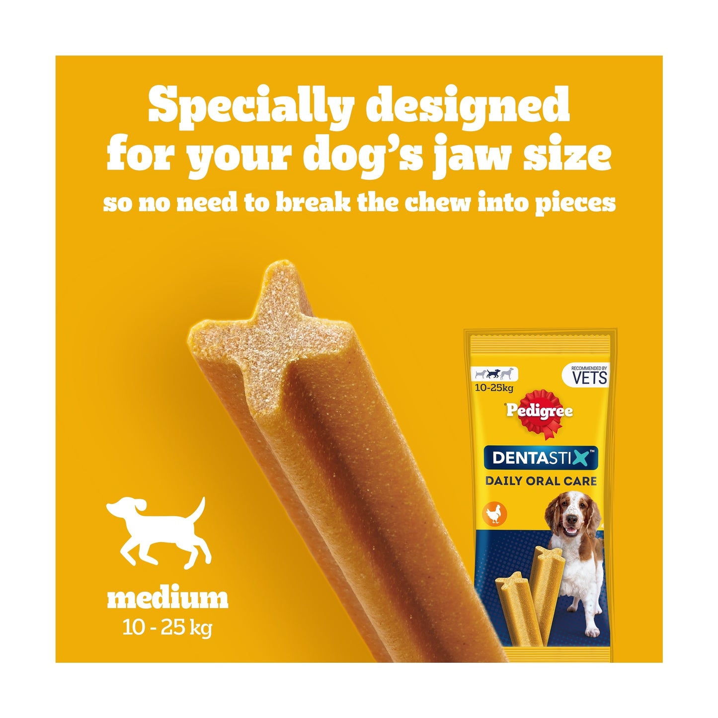Pedigree Dentastix Daily Medium Dog Treats 28 Dental Sticks — image 3