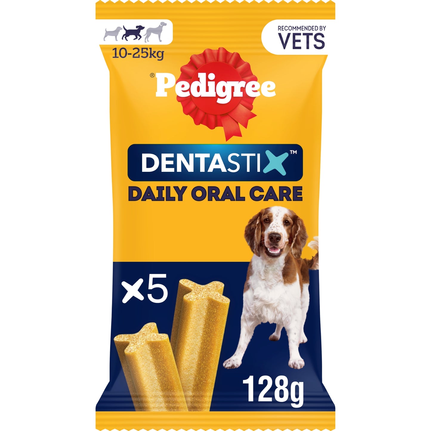 Pedigree Dentastix Daily Medium Dog Treats 5 Dental Sticks — image 1
