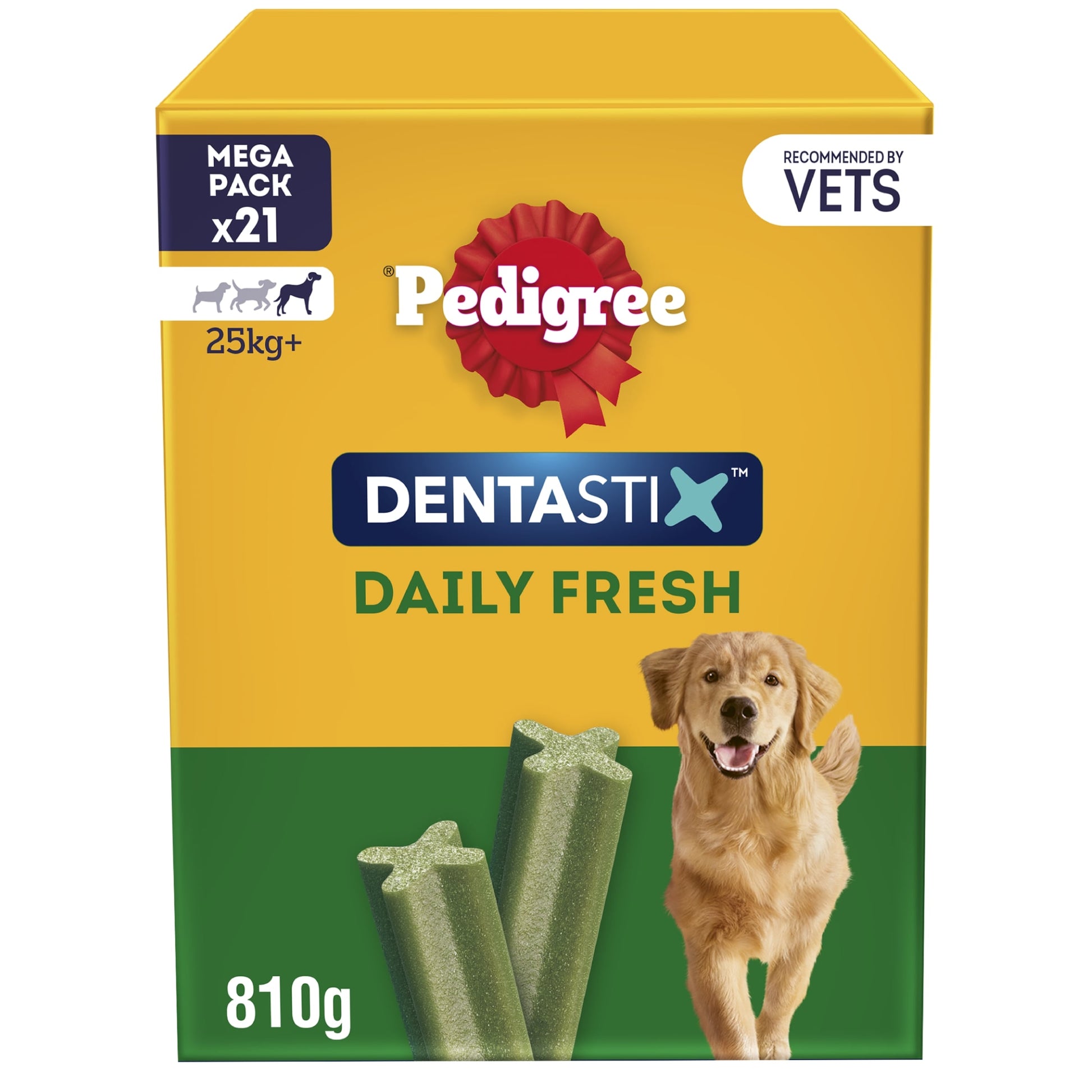 Pedigree Dentastix Fresh Large Dog Treats 21 Dental Sticks — image 1