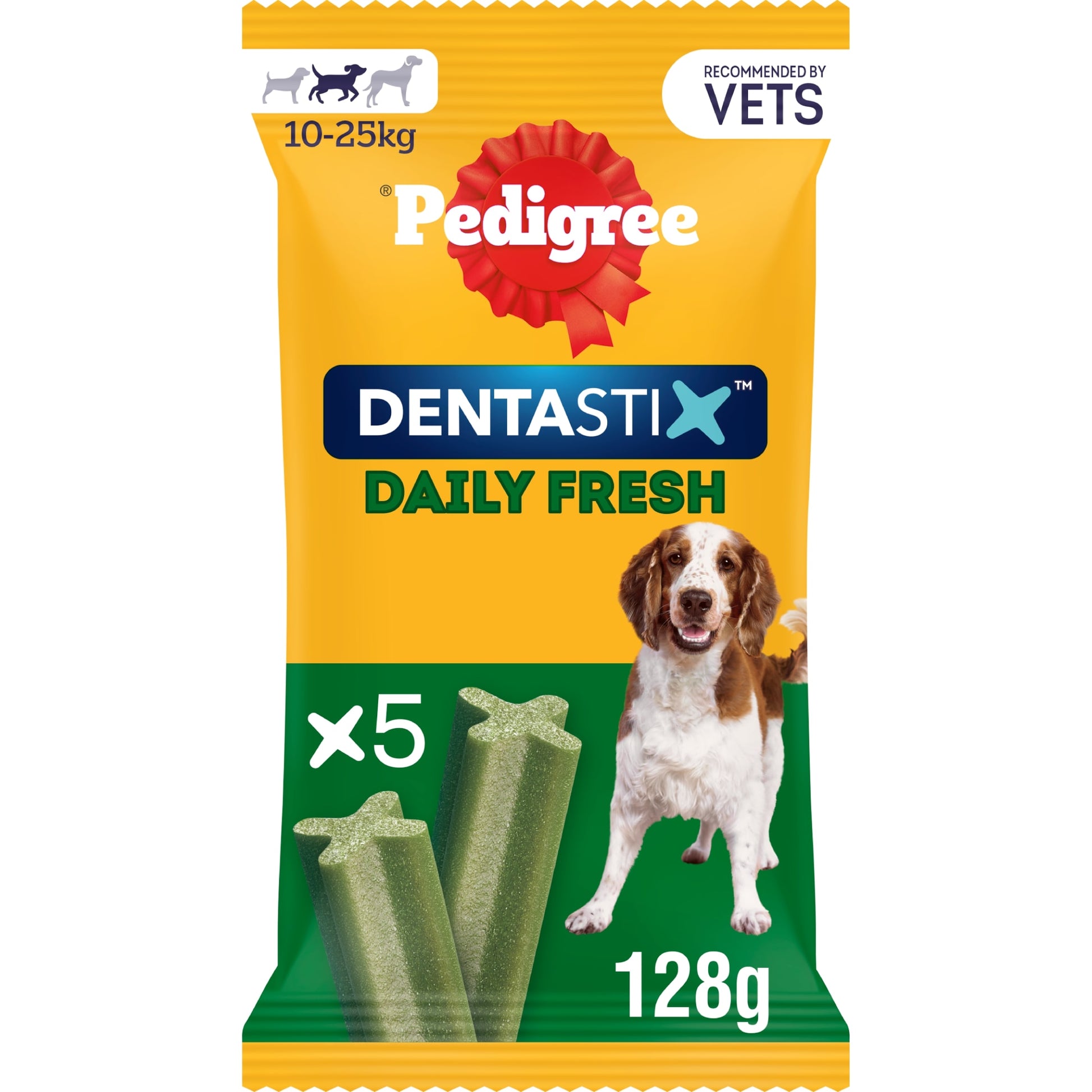Pedigree Dentastix Fresh Medium Dog Treats 5 Dental Sticks — image 1