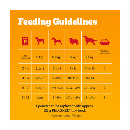 PEDIGREE Junior Puppy Wet Dog Food Mixed Selection in Jelly 40x100g Pouch — image 5