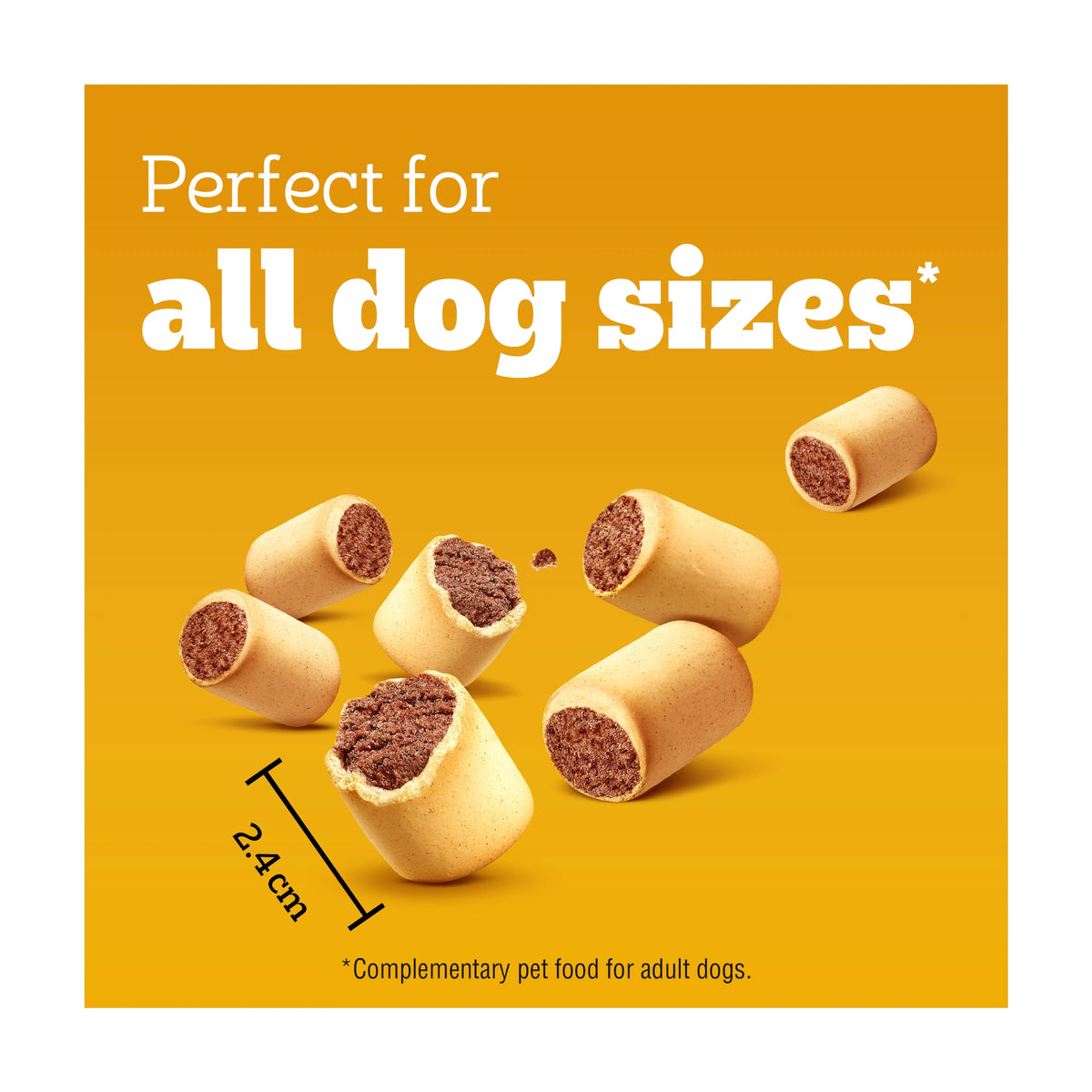 Pedigree Markies Mini Adult Dog Treats Biscuits 500g — image 3