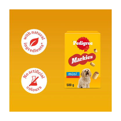 Pedigree Markies Mini Adult Dog Treats Biscuits 500g — image 4