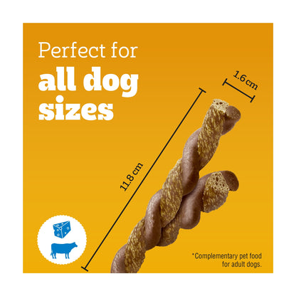 Pedigree Rodeo Duos Dog Food Treats Beef & Cheese 7 sticks 123g — image 3