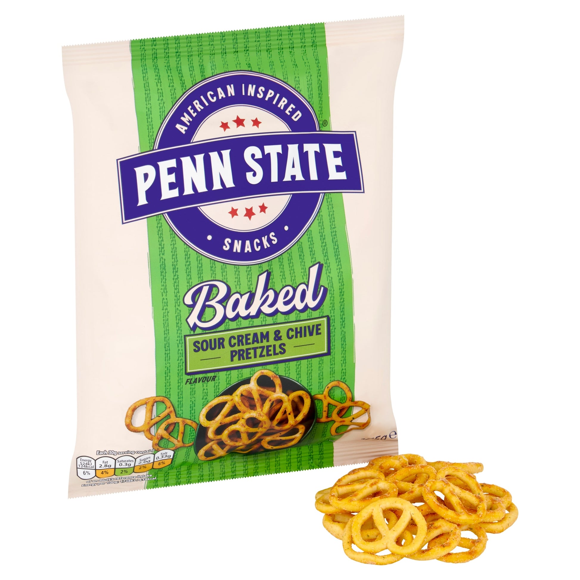 Penn State Sour Cream & Chive Sharing Pretzels 175g — image 2