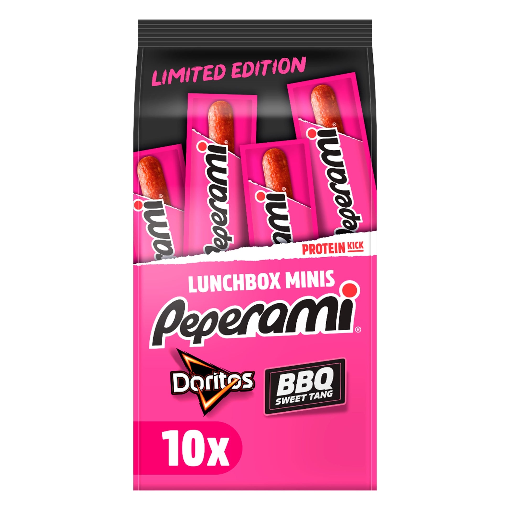 Peperami Doritos BBQ Sweet Tang Lunchbox Mini's 10x10g — image 1