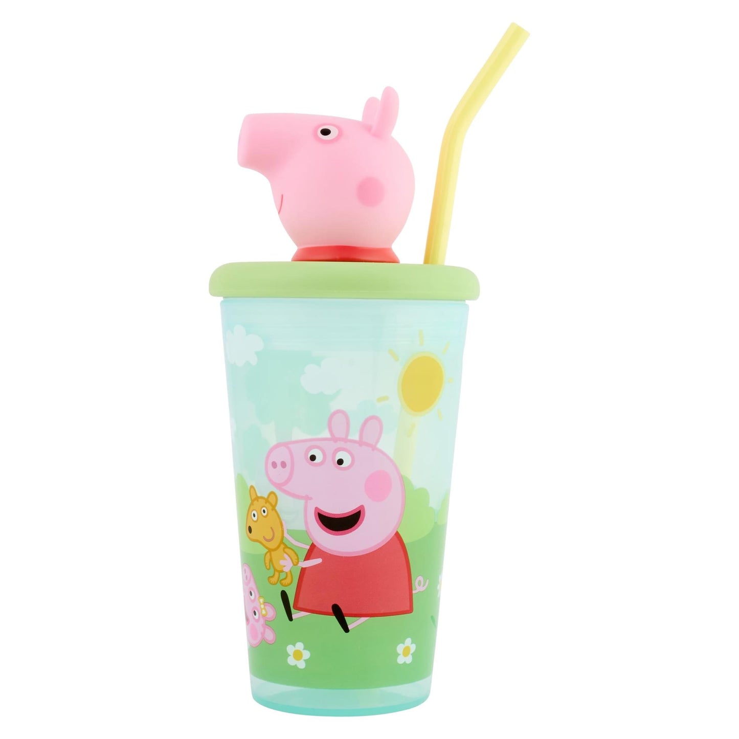 Peppa Pig 3D Head Water Bottle Tumbler 444ml — image 2
