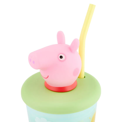 Peppa Pig 3D Head Water Bottle Tumbler 444ml — image 4