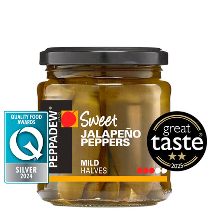 Peppadew Sweet Jalapeno Peppers, Mild Halves 260g — image 2