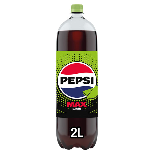 Pepsi Max Lime No Sugar Cola Bottle 2L — image 1
