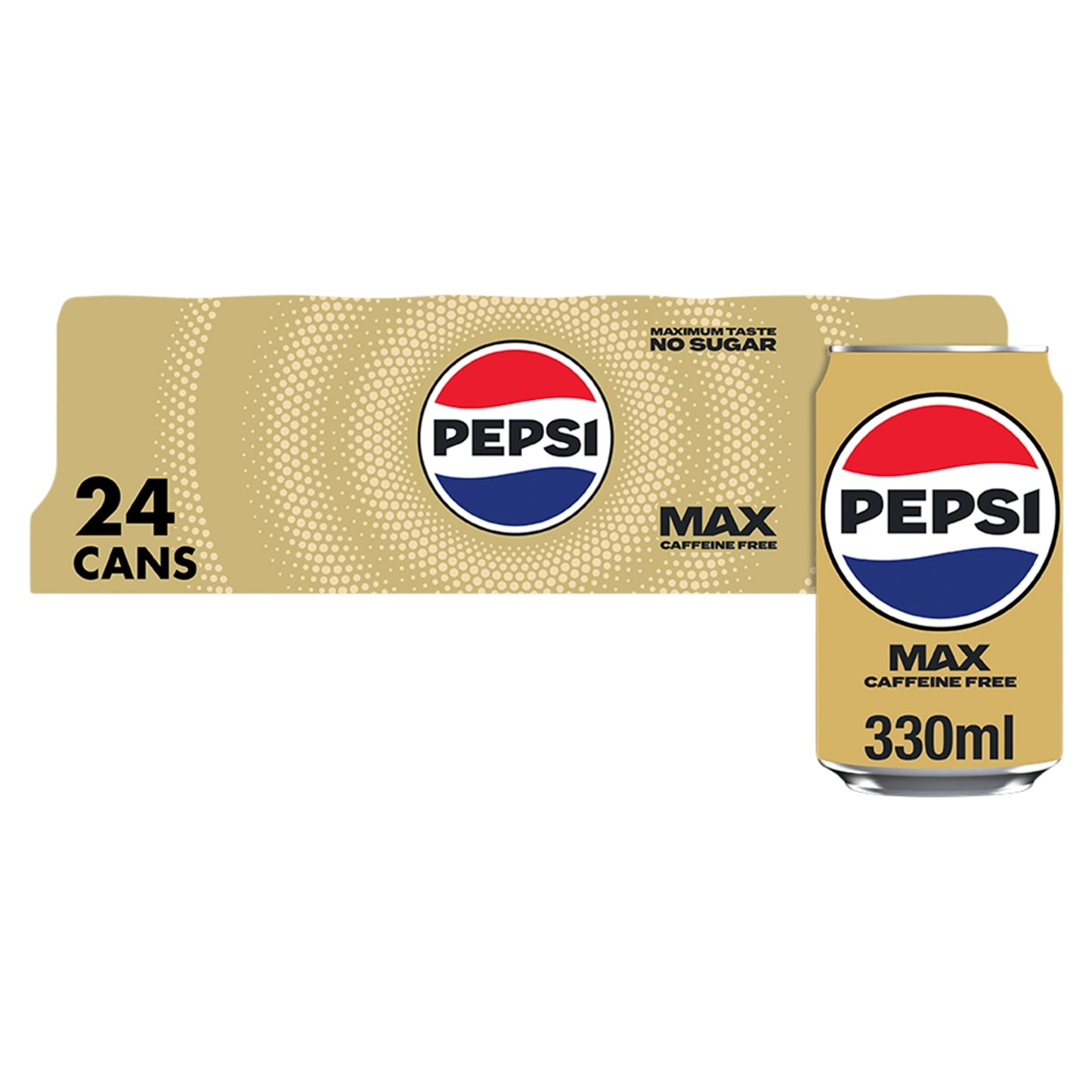Pepsi Max No Caffeine No Sugar Cola Cans 24x330ml — image 1