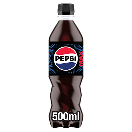 Pepsi Max No Sugar Cola Bottle 500ml — image 1