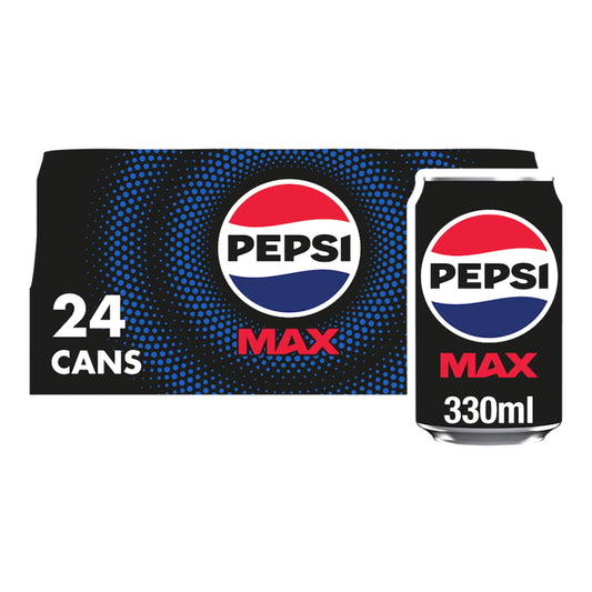 Pepsi Max No Sugar Cola Cans 24x330ml — image 1