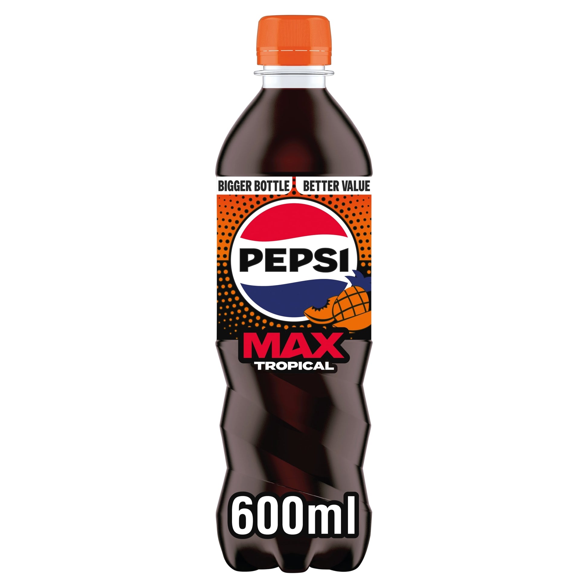 PEPSI MAX TROPICAL NO SUGAR COLA 600ML — image 1