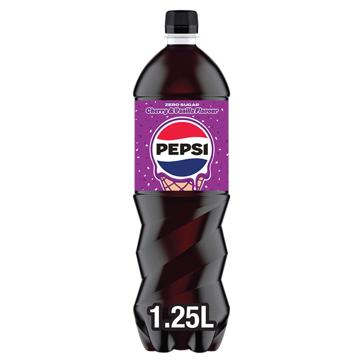Pepsi Zero Sugar Cherry & Vanilla Flavour 1.25L — image 1