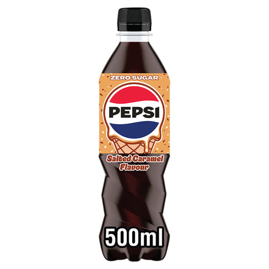 PEPSI Zero Sugar Salted Caramel Flavour 500ML — image 1