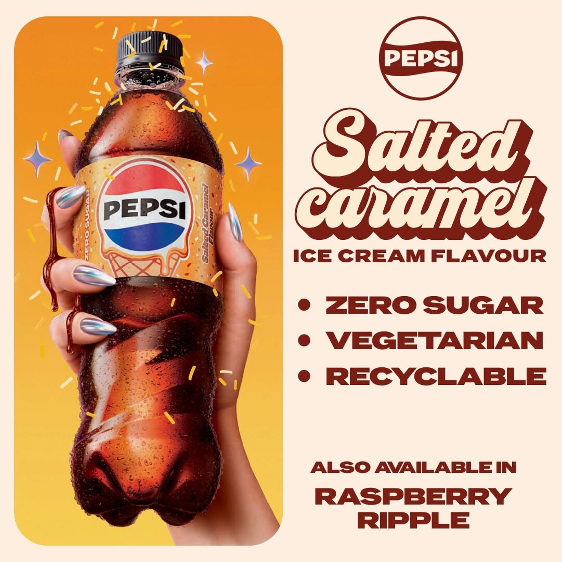 PEPSI Zero Sugar Salted Caramel Flavour 500ML — image 2