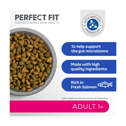 Perfect Fit Adult 1+ Dry Cat Food - Salmon 750g — image 3