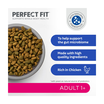 PERFECT FIT Cat Complete Dry Food Adult 1+ Chicken 2.8kg — image 3