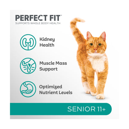 Perfect Fit Senior 11+ Dry Cat Food - Chicken 750g — image 2