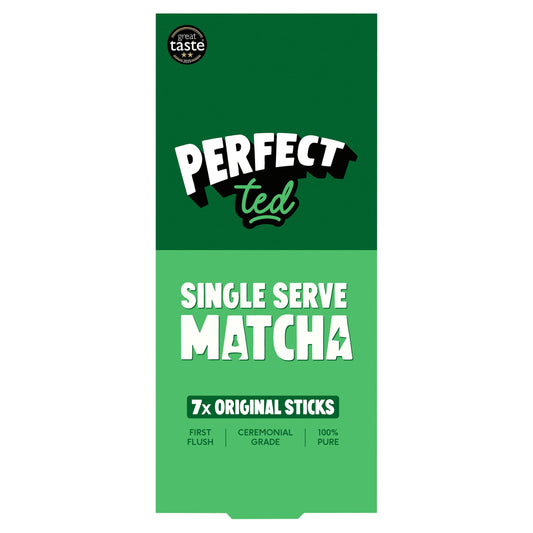 Perfect Ted Single Serve matcha Original Sticks 7x1.5g — image 1