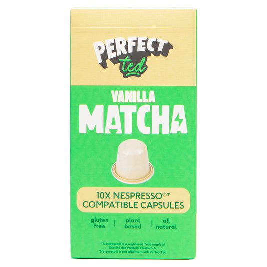 Perfect Ted Vanilla Matcha Nespresso Capsules 10x5g — image 1