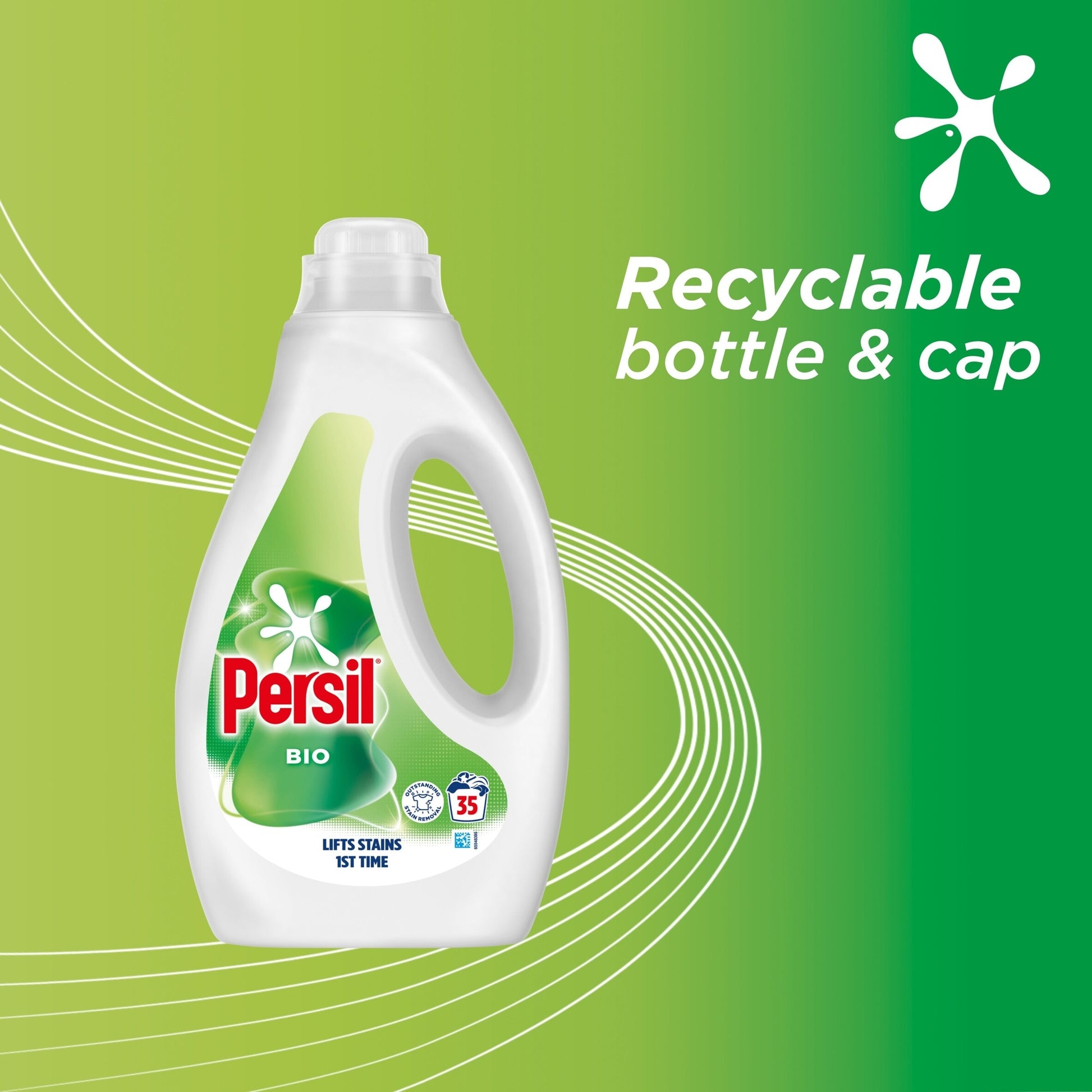 Persil Bio Laundry Washing Liquid Detergent 35 Washes 945ML — image 5