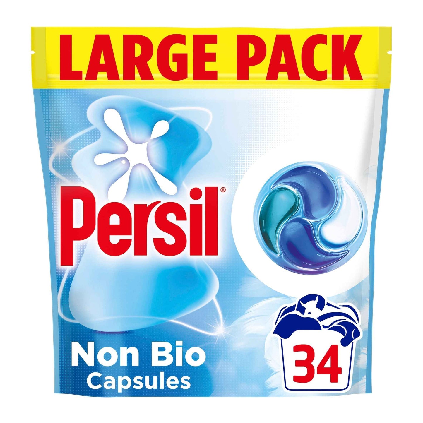 Persil Non Bio 4 In 1 Laundry Washing Detergent Capsules 34 Washes