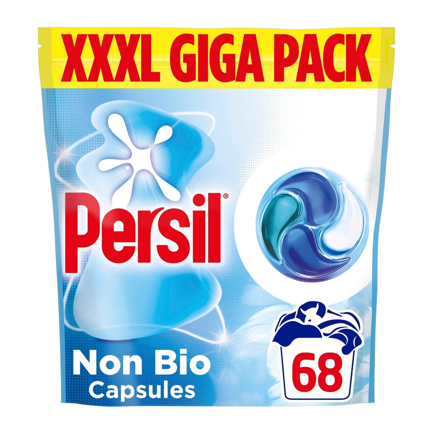 Persil Non Bio 4 In 1 Laundry Washing Detergent Capsules Xxxl Giga