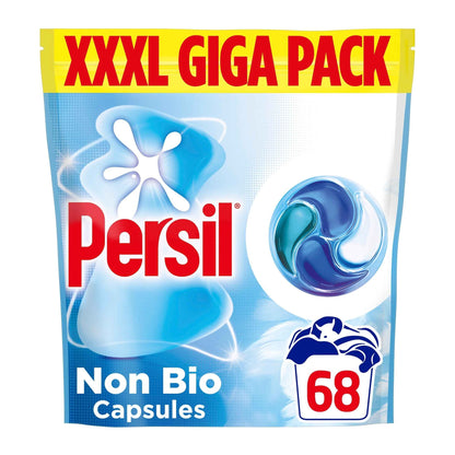 Persil Non Bio 4 In 1 Laundry Washing Detergent Capsules Xxxl Giga