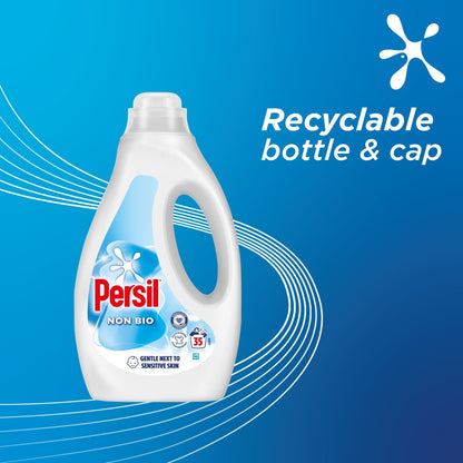 Persil Non Bio Laundry Washing Liquid Detergent 35 Washes 945ML — image 5