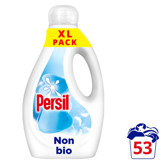 Persil Non Bio Laundry Washing Liquid Detergent 53 Washes 1431ml — image 1