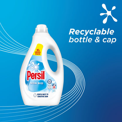 Persil Non Bio Laundry Washing Liquid Detergent 53 Washes 1431ml — image 5
