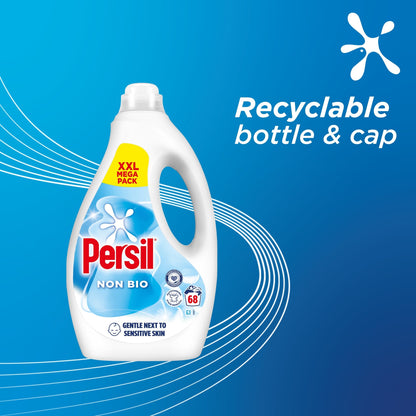 Persil Non Bio Laundry Washing Liquid Detergent 68 Washes 1836ml — image 5