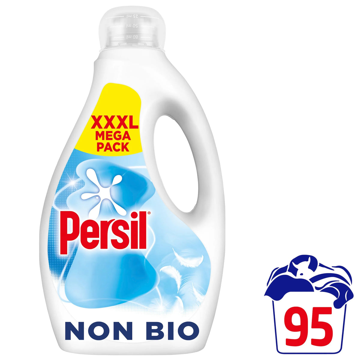 Persil Non Bio Laundry Washing Liquid Detergent 95 Washes 2565ml — image 1