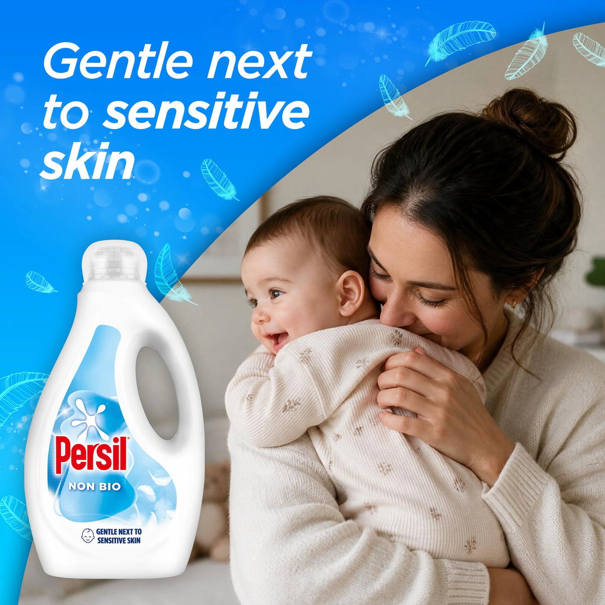 Persil Non Bio Laundry Washing Liquid Detergent 95 Washes 2565ml — image 2