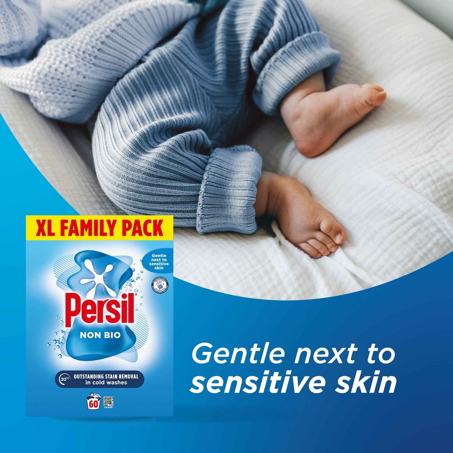 Persil Non Biological Washing Powder 60 Wash 3kg