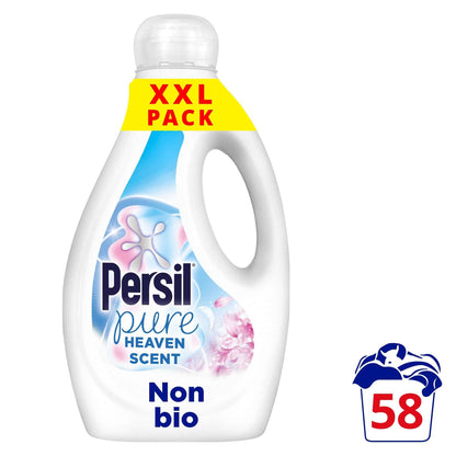 Persil Pure Non Bio Heaven Scent Washing Liquid Detergent Xxl Mega