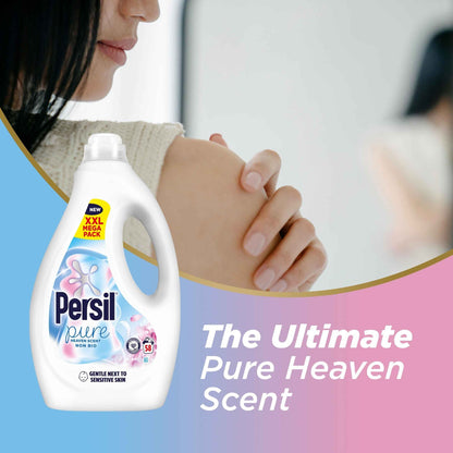 Persil Pure Non Bio Heaven Scent Washing Liquid Detergent Xxl Mega