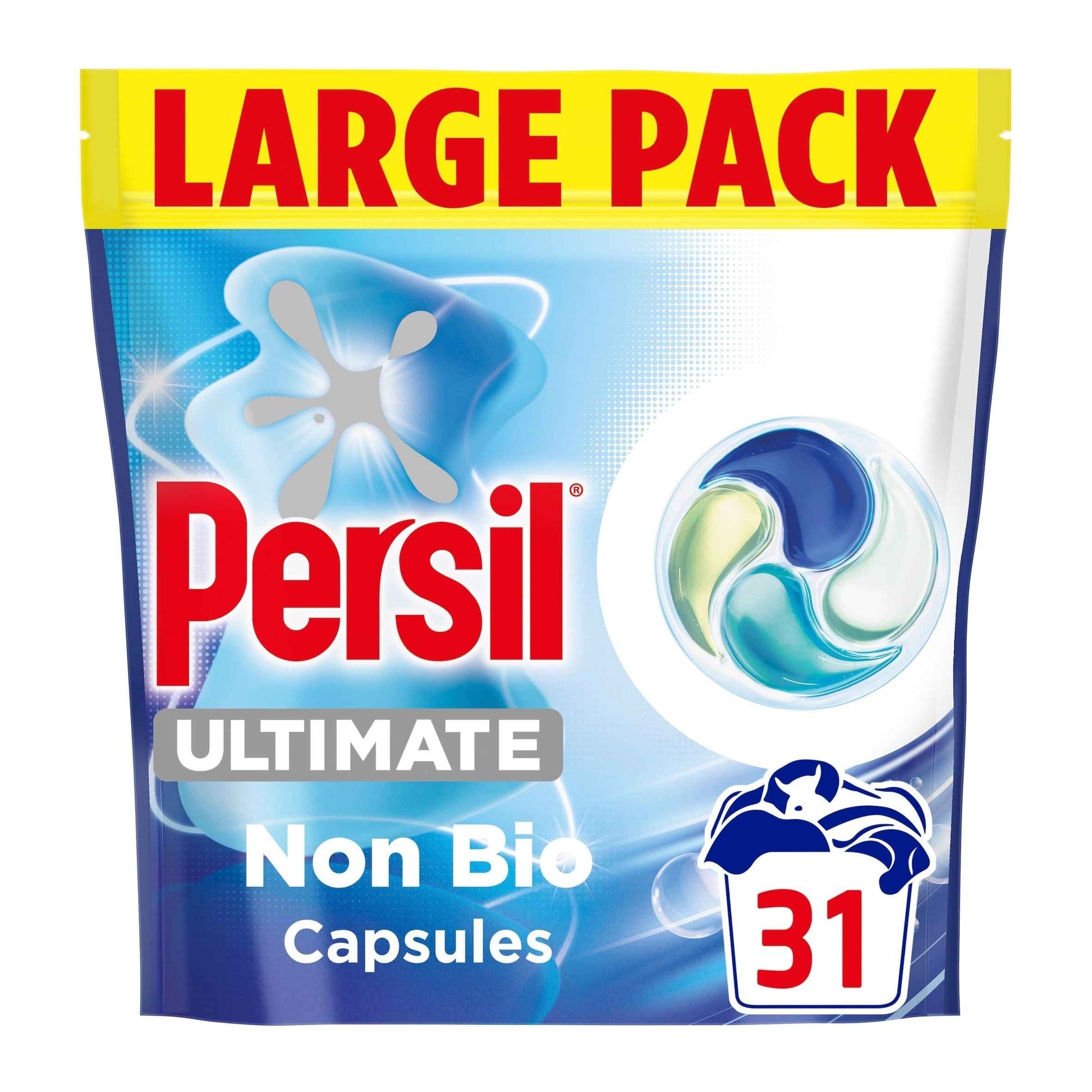 Persil Ultimate Non Bio Ultra Stain Removal Laundry Washing Detergent