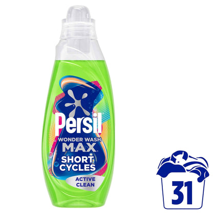 Persil Wonder Max Active Clean Laundry Washing Liquid Detergent 31