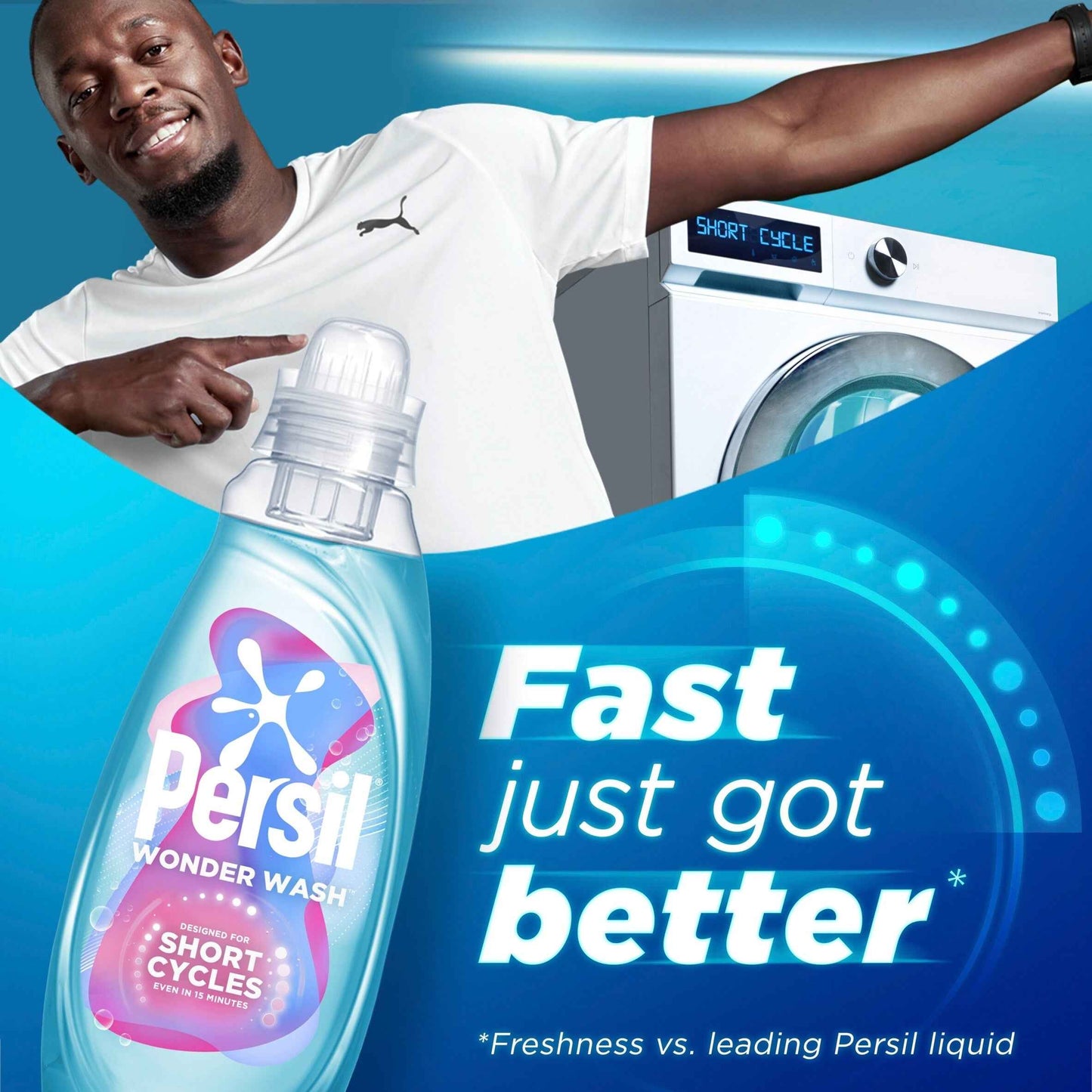 Persil Wonder Wash Sensitive Non Bio Laundry Detergent 31 Washes 837ml
