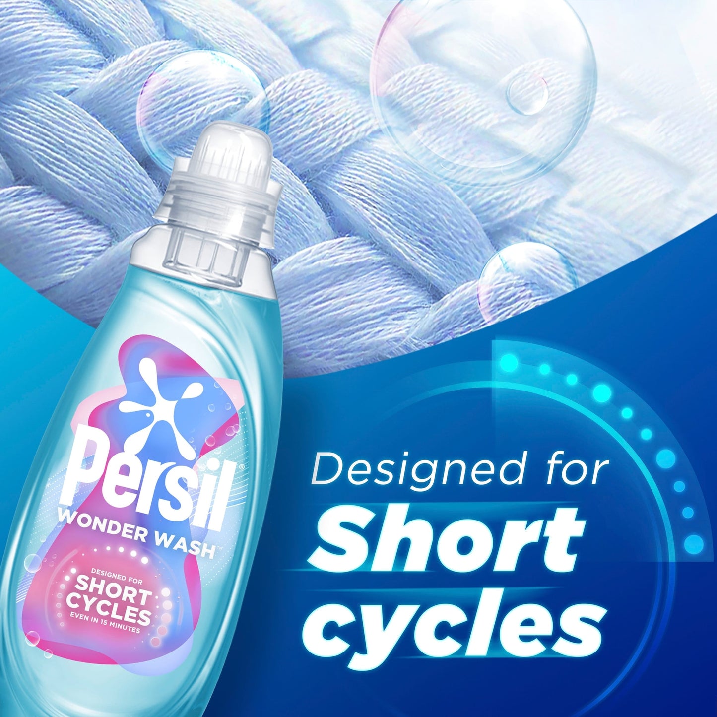 Persil Wonder Wash Sensitive Non Bio Laundry Detergent 31 Washes 837ml — image 4