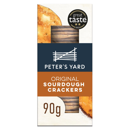 Peter's Yard Original Sourdough crackers 90g — image 1
