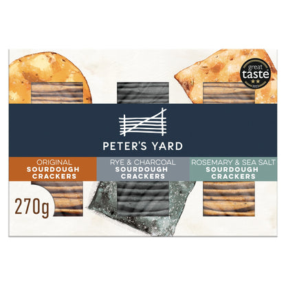 Peter's Yard Sourdough Cracker Selection Box 270g — image 1