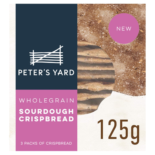 Peter's Yard Wholegrain Sourdough Crispbreads 125g — image 1